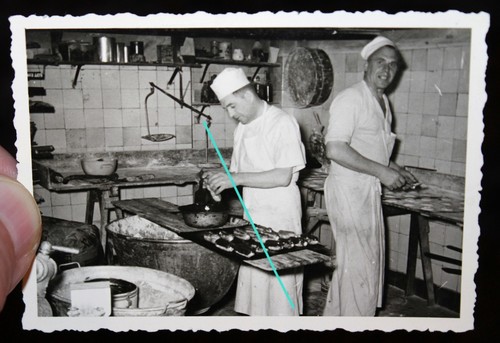 Bäcker bei der - , herstellung