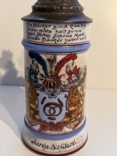 Zunftkrug bierkrug bäcker - zunftkrug,