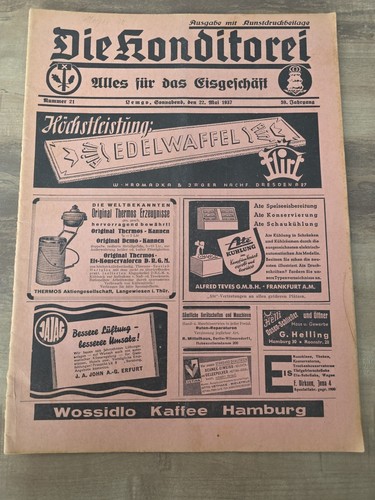 Die konditerei 1937 - die, 21/1937