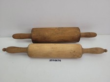 2x Nudelholz Teigrolle Holz
